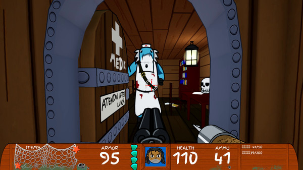 Скриншот из Fish Person Shooter