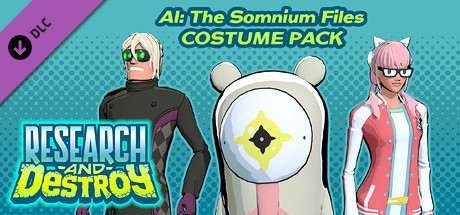 RESEARCH and DESTROY - AI: The Somnium Files Costume Pack banner image