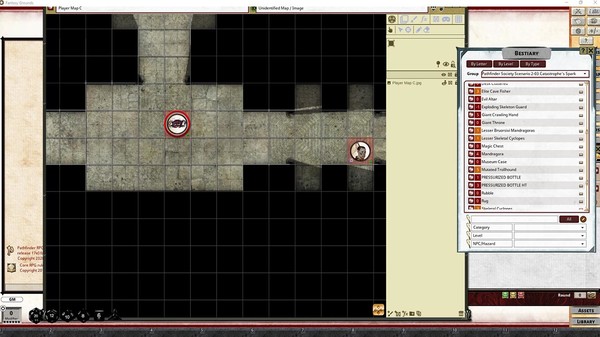 скриншот Fantasy Grounds - Pathfinder 2 RPG - Pathfinder Society Scenario #2-03: Catastrophe's Spark 3