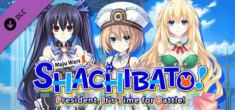 Shachibato! × Hyperdimension Neptunia Collaboration 2 banner image