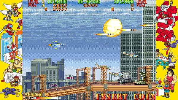 скриншот Capcom Arcade Stadium：CARRIER AIR WING 2