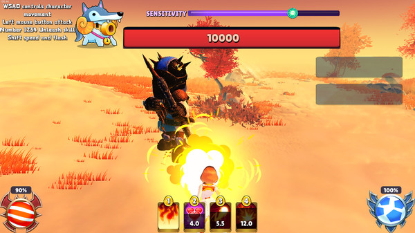 Pretty girl conquers beefy man game for windows Pc 1