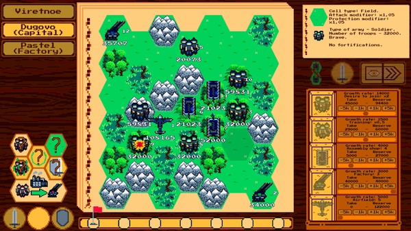 Generals. Positional Warfare game for windows Pc 1