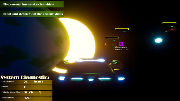 Space Survival game for Linux 1