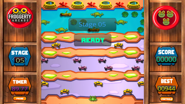 Froggerty Arcade game for windows Pc 1