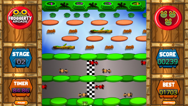 Froggerty Arcade game for Linux 1