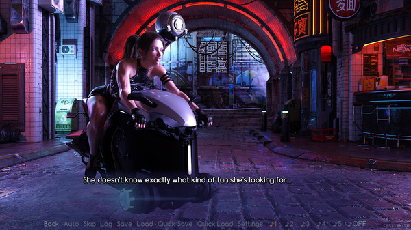 Neon Nights game for Linux 1