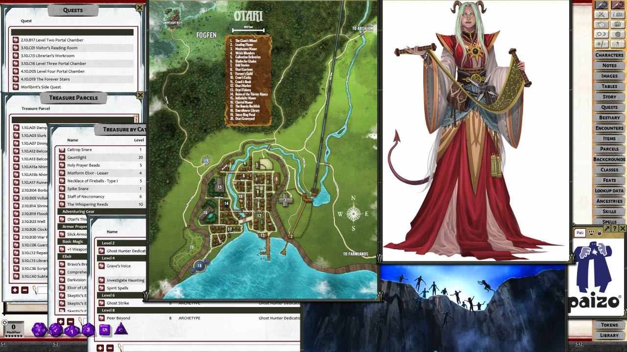fantasy grounds 2 actions for 1 weapon