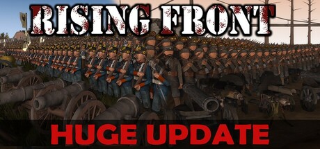 Steam header art for Rising Front