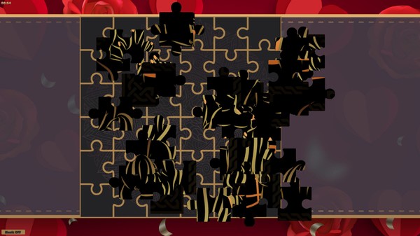 скриншот LineArt Jigsaw Puzzle - Erotica Valentines 4