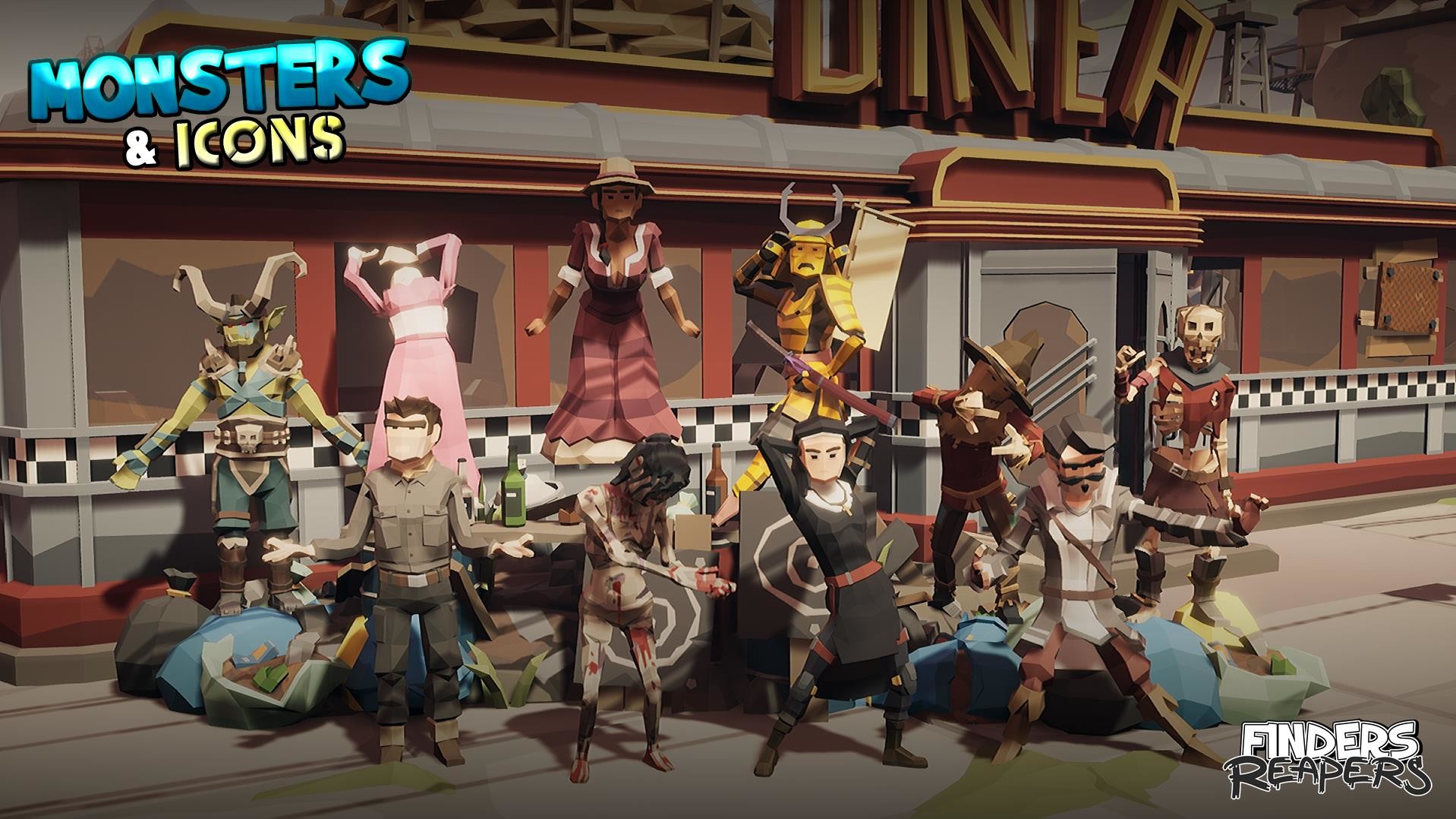 Finders Reapers - Monsters & Icons Character Pack #0