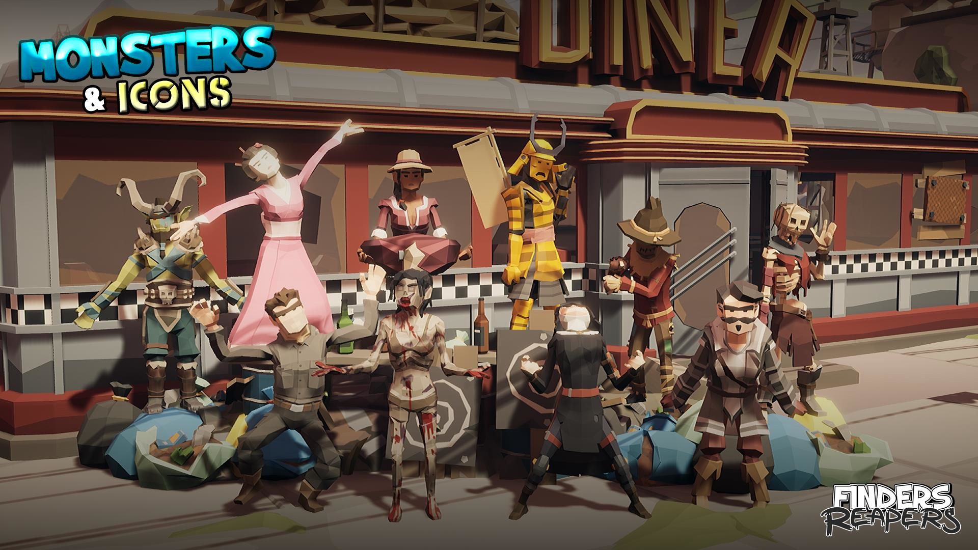 Finders Reapers - Monsters & Icons Character Pack #2