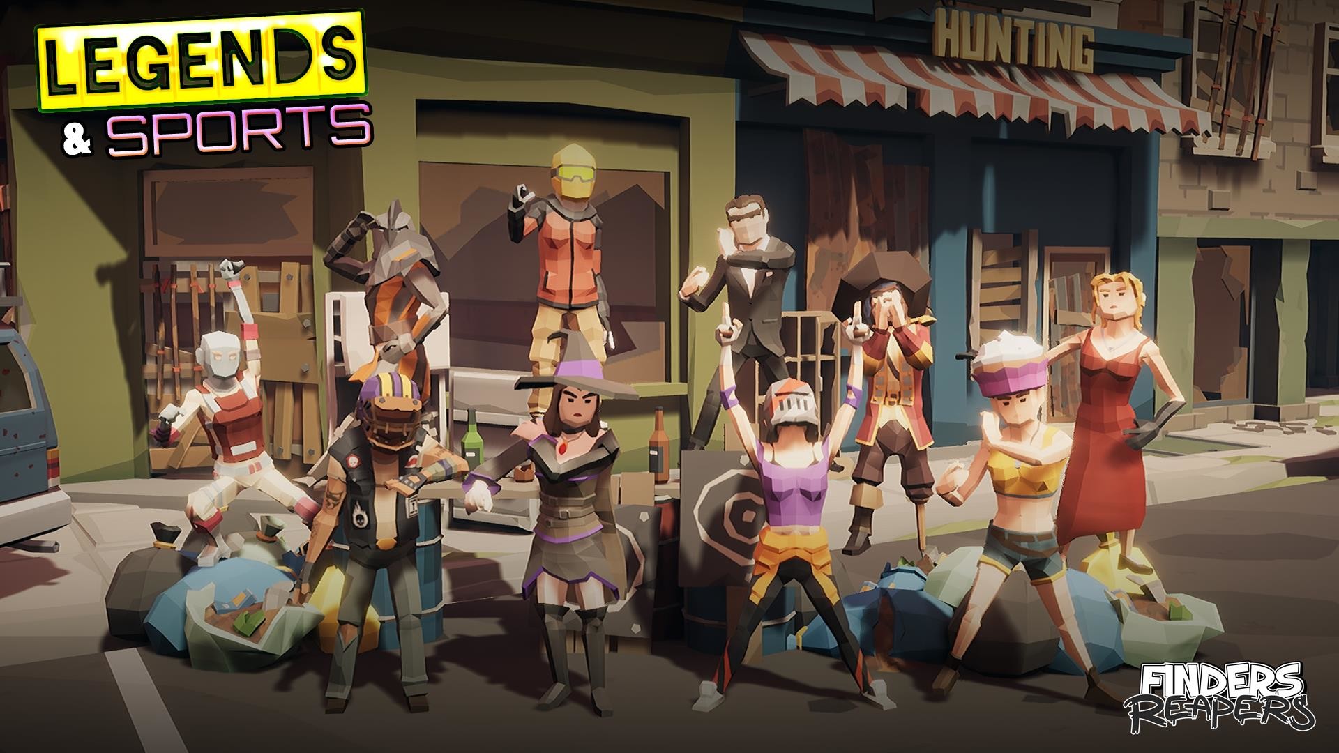 Finders Reapers - Legends & Sports Character Pack #2