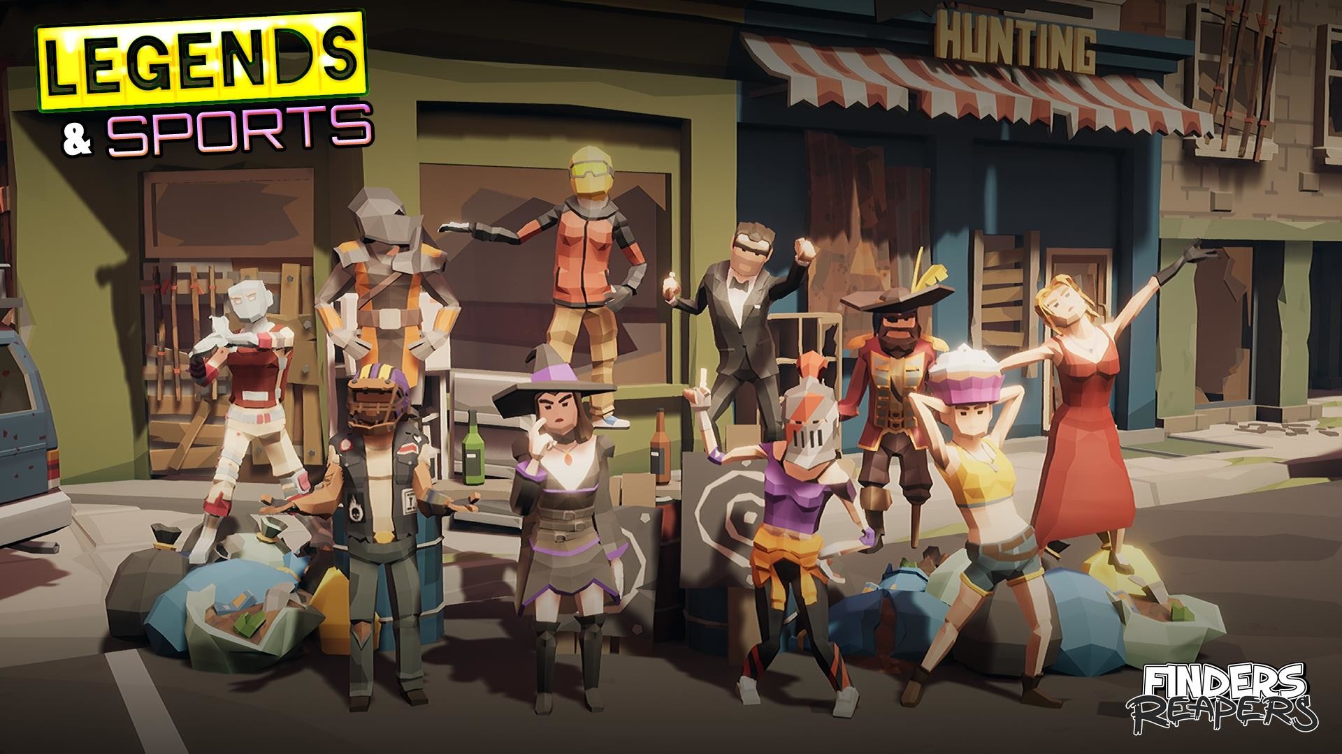 Finders Reapers Legends & Sports Character Pack on Steam