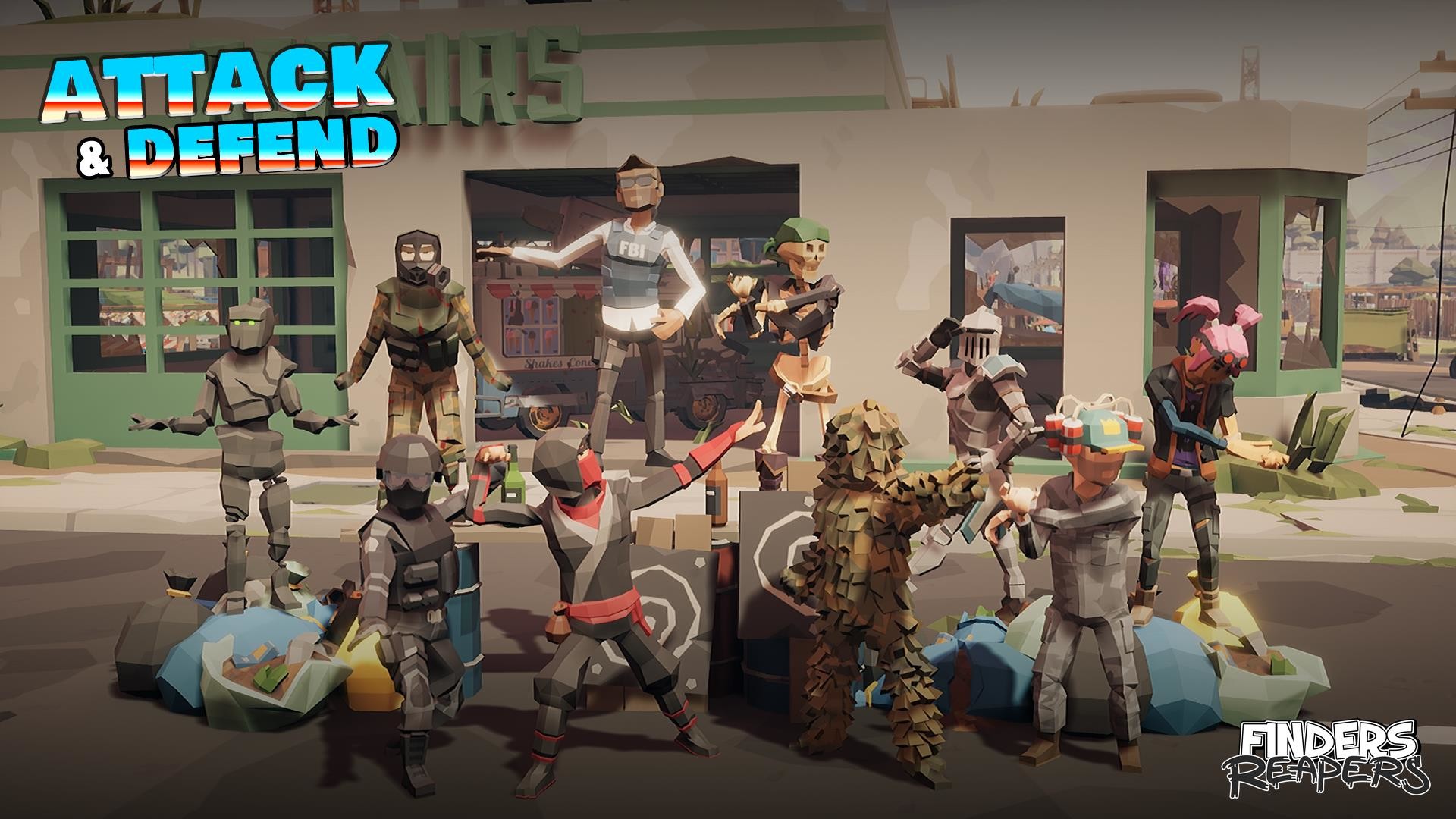 Finders Reapers Attack & Defend Character Pack on Steam