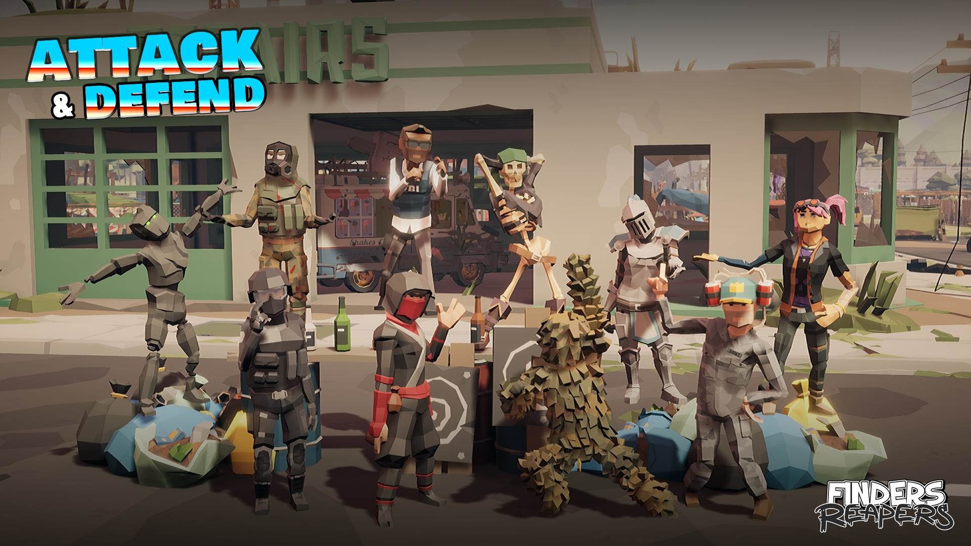 Finders Reapers - Attack & Defend Character Pack #2