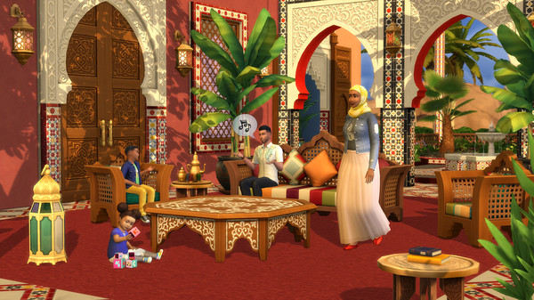 KHAiHOM.com - The Sims™ 4 Courtyard Oasis Kit