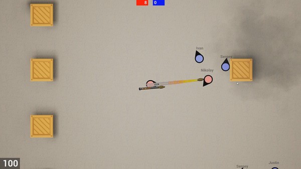 Скриншот из DotStrike