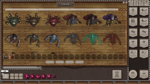 скриншот Fantasy Grounds - Jans Tokenpack 21 - Greater Undead 2