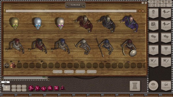 скриншот Fantasy Grounds - Jans Tokenpack 21 - Greater Undead 1