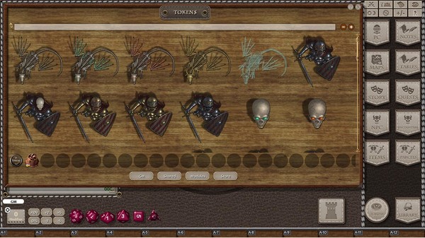 скриншот Fantasy Grounds - Jans Tokenpack 21 - Greater Undead 0