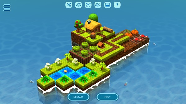 Island Farmer - Jigsaw Puzzle capture d'écran