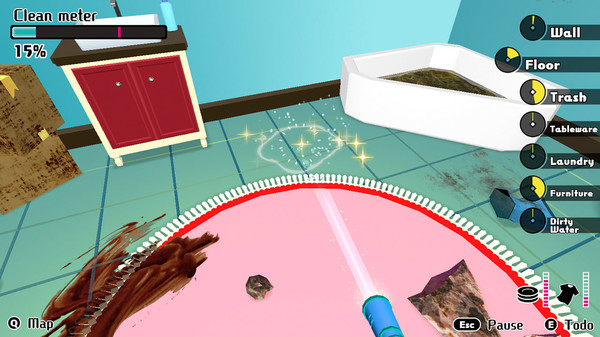 Скриншот из House Cleaning Survival