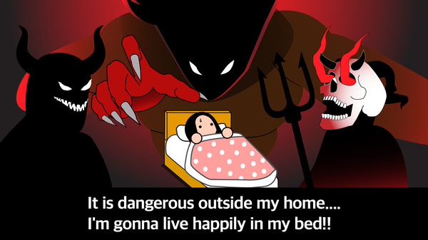 Bed Survival! game for Linux 1