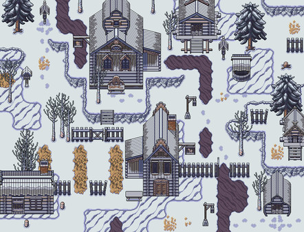 RPG Maker MZ - Legends of Russia - Winter Village Tiles