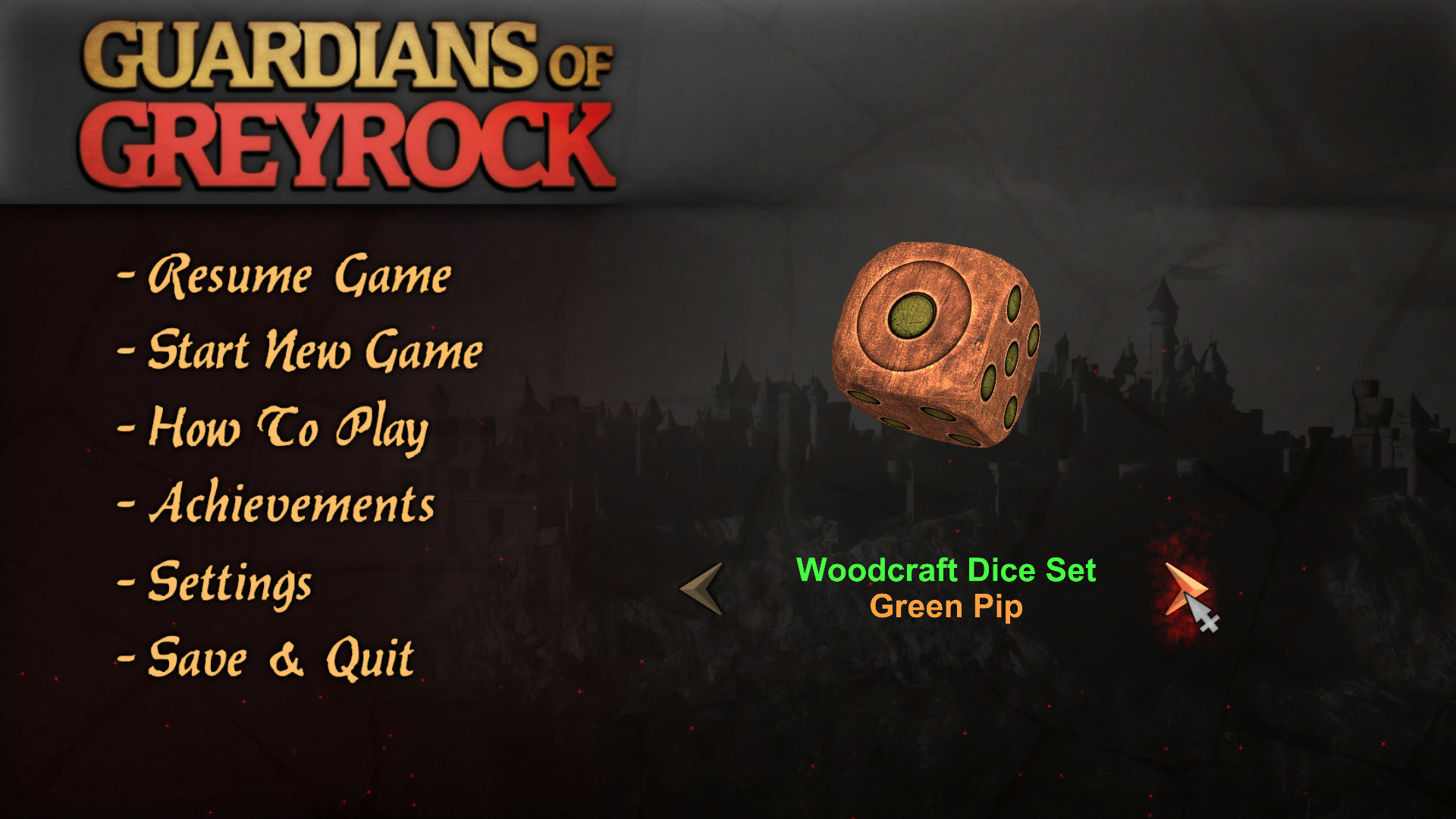 Guardians of Greyrock - Dice Pack: Woodcraft Set #0