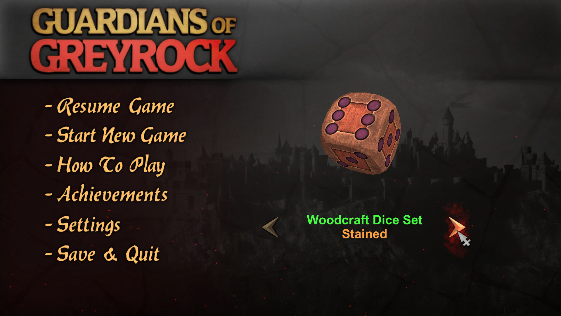 Guardians of Greyrock - Dice Pack: Woodcraft Set #2