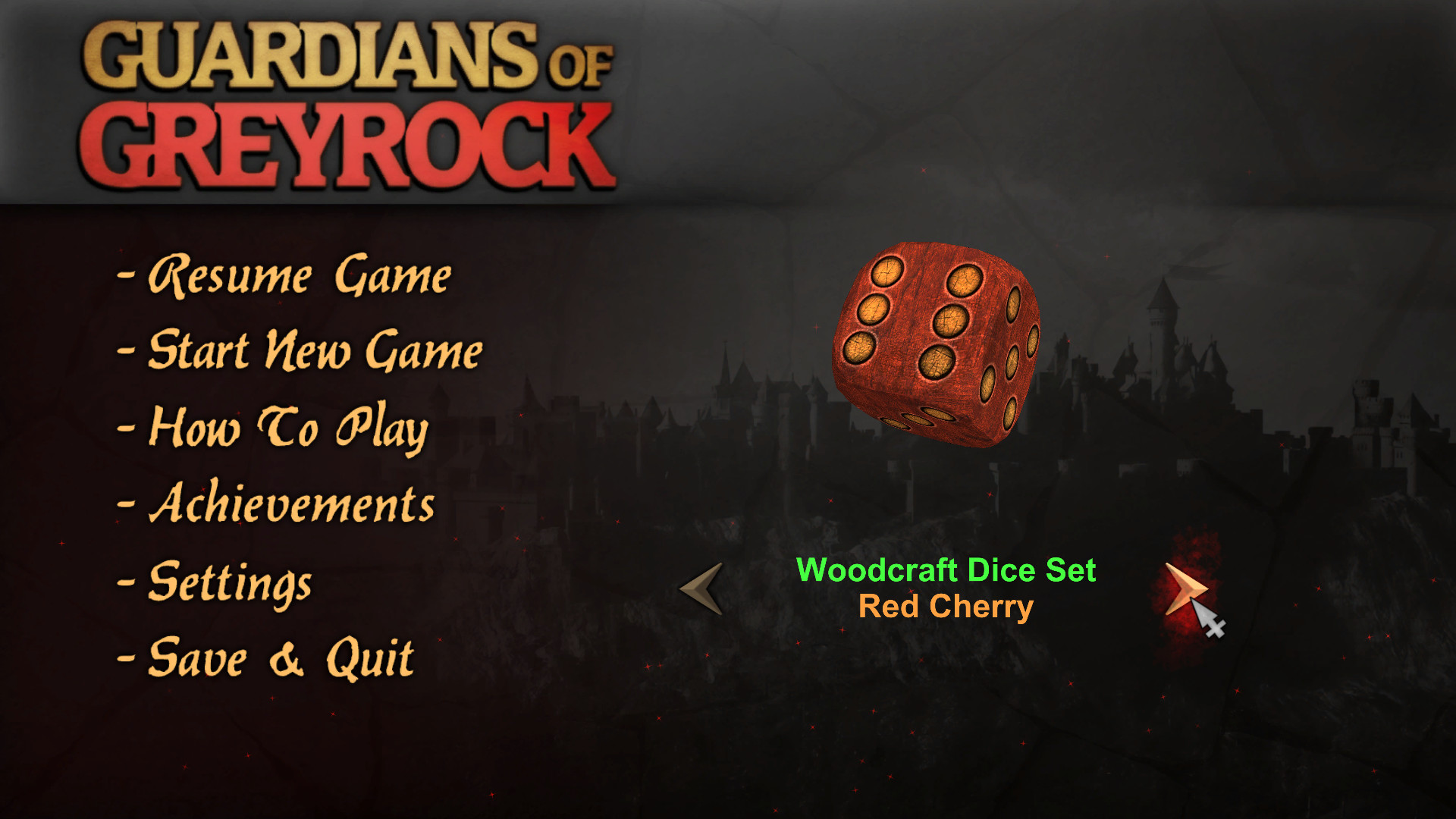 Guardians of Greyrock - Dice Pack: Woodcraft Set #4