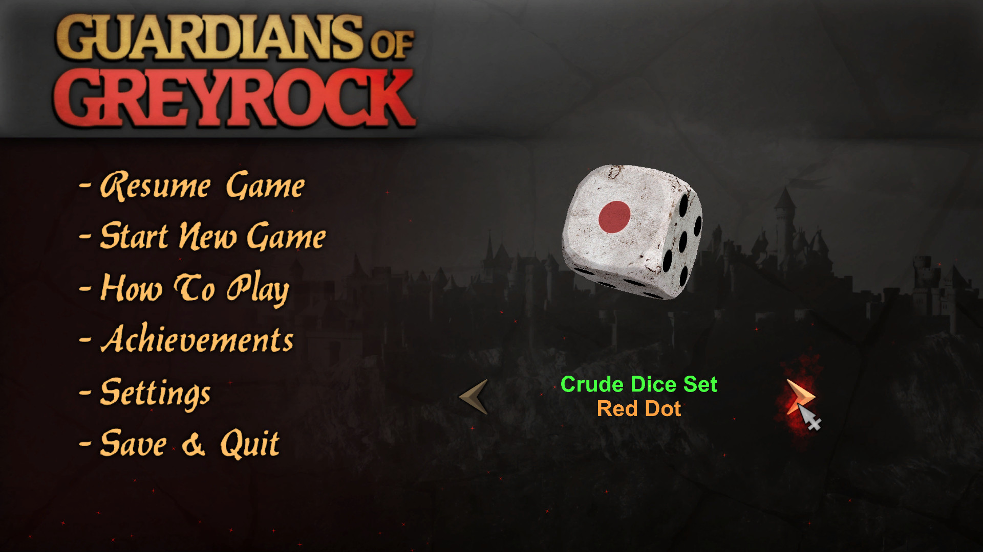Guardians of Greyrock - Dice Pack: Crude Set #2