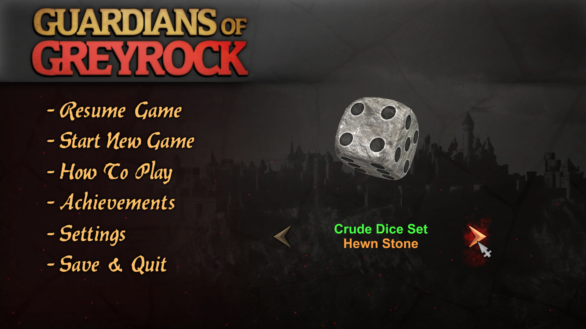 Guardians of Greyrock - Dice Pack: Crude Set #3