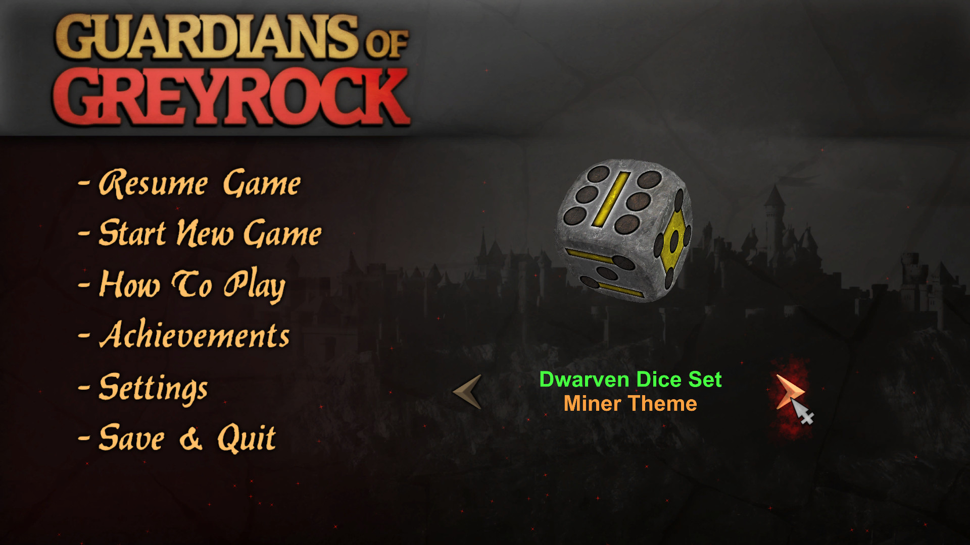 Guardians of Greyrock - Dice Pack: Dwarven Set #3