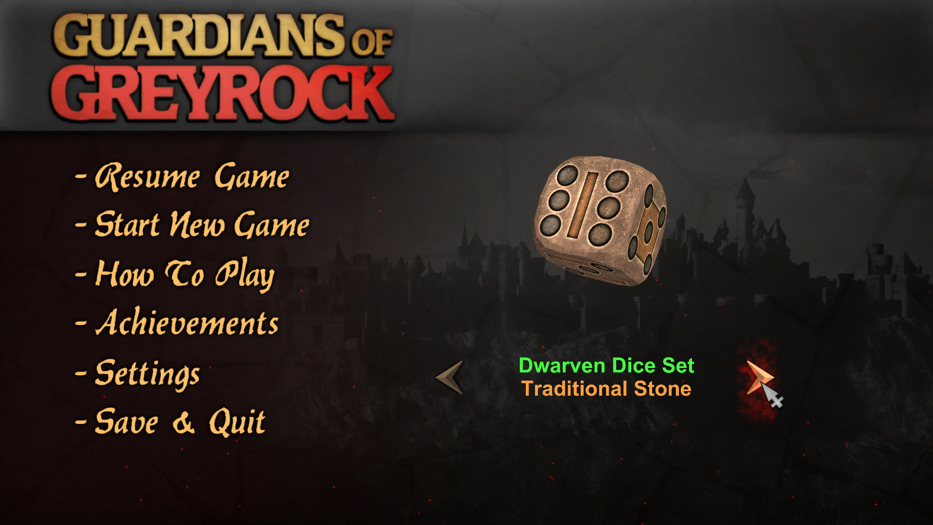 Guardians of Greyrock - Dice Pack: Dwarven Set #5