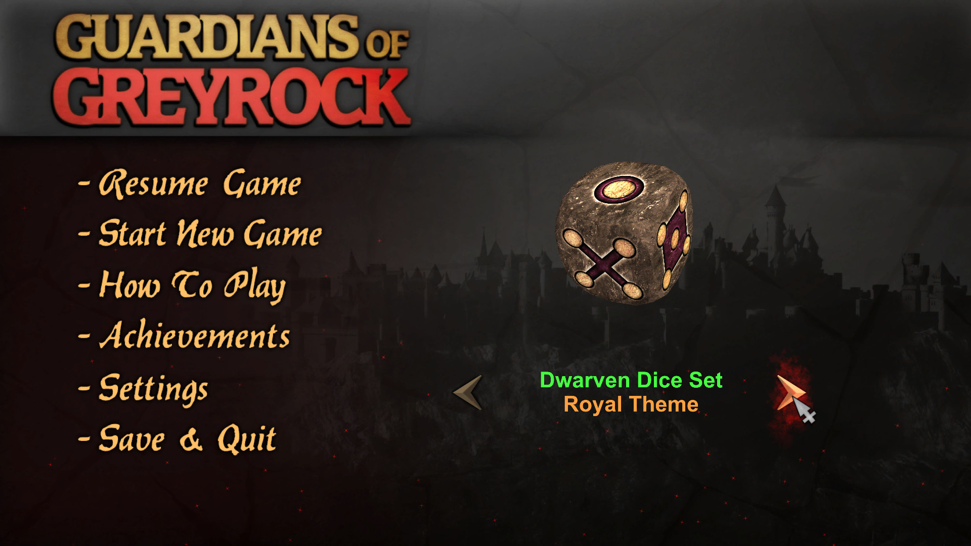 Guardians of Greyrock - Dice Pack: Dwarven Set #2