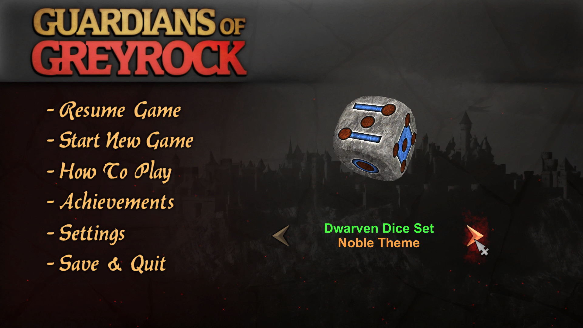 Guardians of Greyrock - Dice Pack: Dwarven Set #0