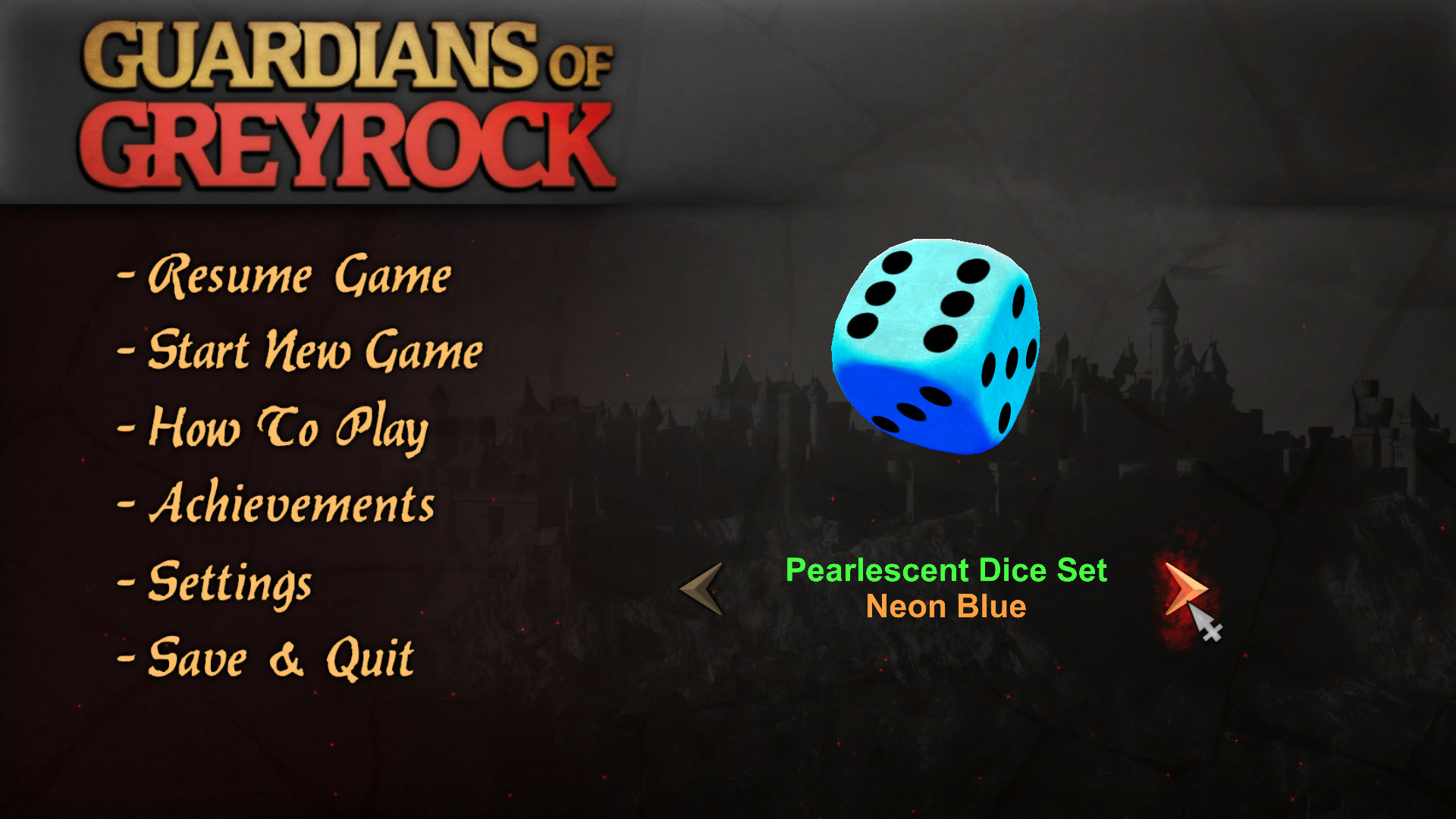 Guardians of Greyrock - Dice Pack: Pearlescent Set #3