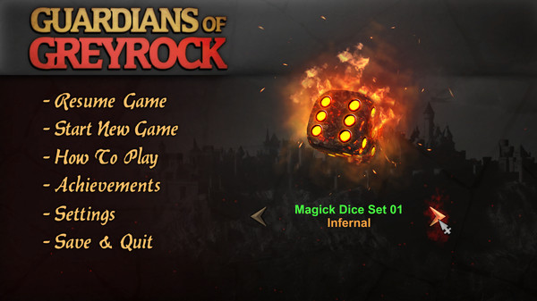 Guardians of Greyrock - Dice Pack: Magick Set 01