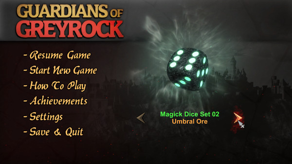 Guardians of Greyrock - Dice Pack: Magick Set 02