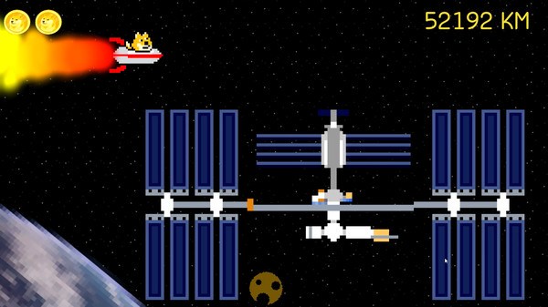 Doge to the Moon game for Linux 1