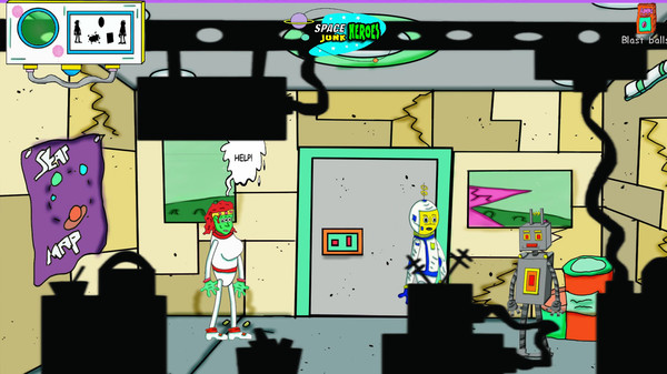 Скриншот из SPACE JUNK HEROES