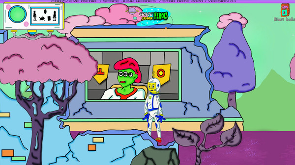 Скриншот из SPACE JUNK HEROES