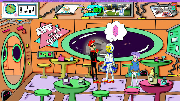 Скриншот из SPACE JUNK HEROES