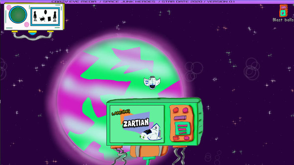 Скриншот из SPACE JUNK HEROES