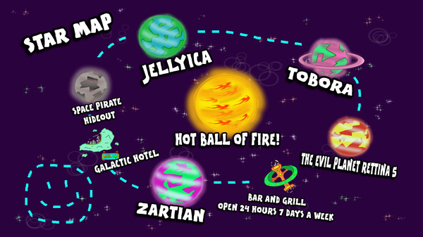 Скриншот из SPACE JUNK HEROES