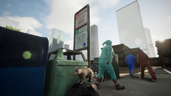 Скриншот из New York Rat Simulator