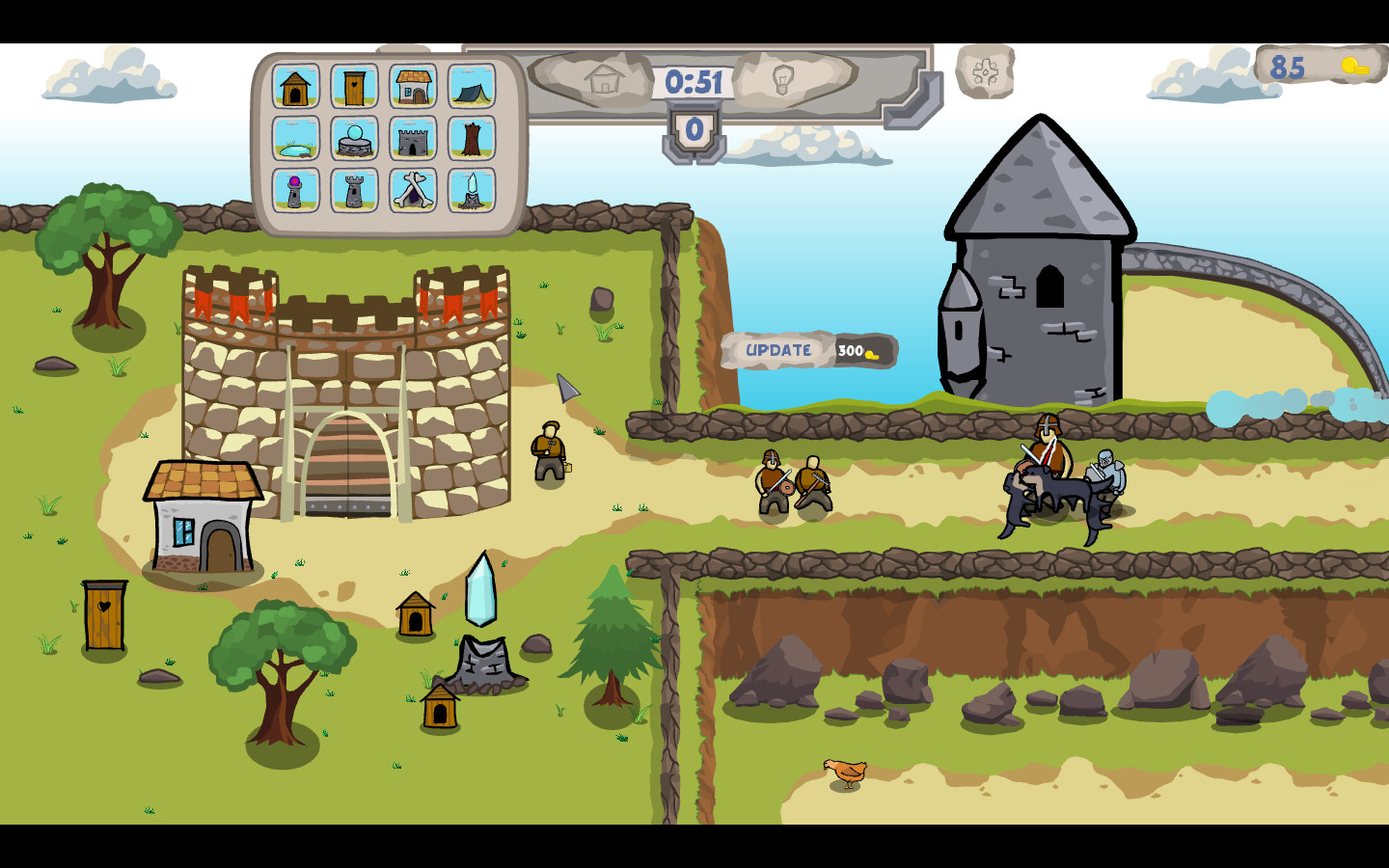 🕹️ Play Defense Of The Kingdom Game: Free Online Medieval Castle Defense  Video Game for Kids & Adults