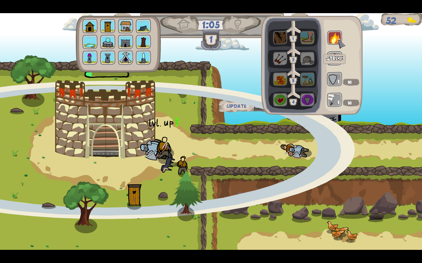 🕹️ Play Defense Of The Kingdom Game: Free Online Medieval Castle Defense  Video Game for Kids & Adults